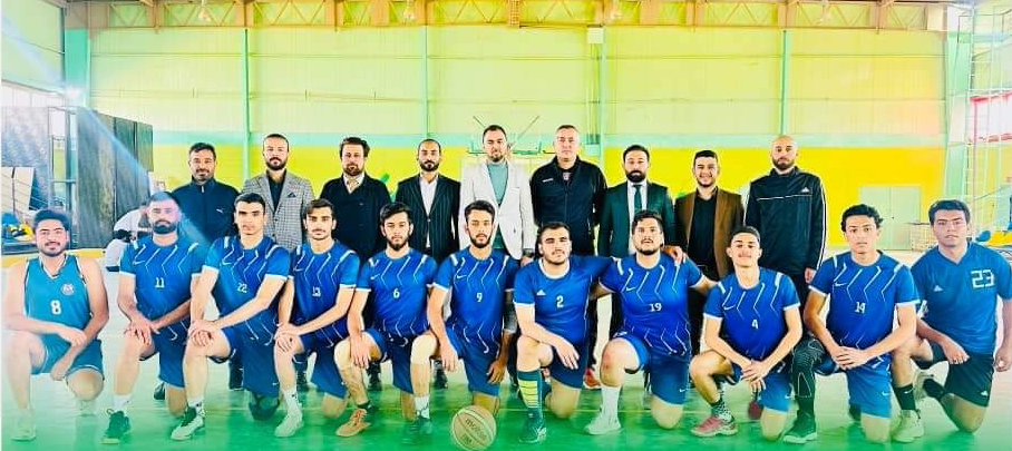 فريق الكلية بكرة السلة يحصد لقب بطولة كأس السيد رئيس الجامعة
